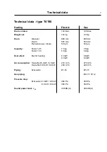 Preview for 7 page of Electrolux T4190 Service Manual