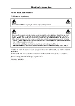 Preview for 21 page of Electrolux T5130 Installation Manual