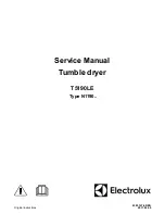 Предварительный просмотр 1 страницы Electrolux T5190LE Service Manual