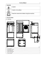 Предварительный просмотр 5 страницы Electrolux T5190LE Service Manual