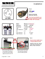 Preview for 3 page of Electrolux TANGO 3 XL Field Service & Pm Manual