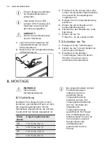 Предварительный просмотр 12 страницы Electrolux TC 152 User Manual