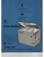 Electrolux TCW 1151 User Manual preview