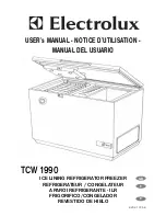 Electrolux TCW 1990 User Manual preview