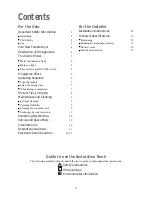 Preview for 3 page of Electrolux TDC 1000 W Instruction Booklet