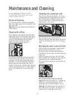 Preview for 9 page of Electrolux TDC 1000 W Instruction Booklet