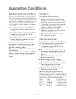 Preview for 13 page of Electrolux TDC 1000 W Instruction Booklet