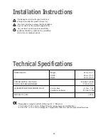 Preview for 14 page of Electrolux TDC 1000 W Instruction Booklet