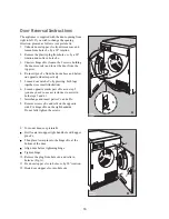 Preview for 16 page of Electrolux TDC 1000 W Instruction Booklet