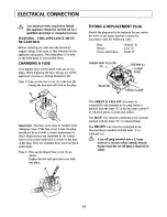 Предварительный просмотр 16 страницы Electrolux TDV 850 Instruction Book