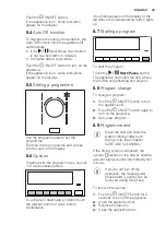 Предварительный просмотр 39 страницы Electrolux TE1120HP User Manual