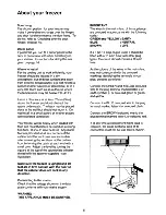 Preview for 5 page of Electrolux TF1118D User Handbook Manual