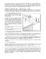 Preview for 6 page of Electrolux TF465A Installation And Use Manual