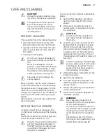 Preview for 11 page of Electrolux TG05011 User Manual