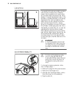 Preview for 16 page of Electrolux TG05011 User Manual