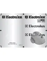 Electrolux TheBoss 2105 Instruction Booklet preview