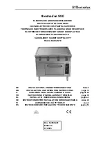 Preview for 1 page of Electrolux thermaline S90 Installation And Operating Instructions Manual