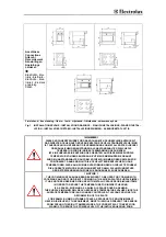 Preview for 3 page of Electrolux thermaline S90 Installation And Operating Instructions Manual