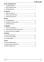 Preview for 5 page of Electrolux thermaline S90 Installation And Operating Instructions Manual