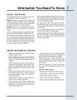 Preview for 7 page of Electrolux TINSEB471MRR0 Use & Care Manual