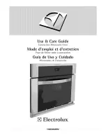 Preview for 1 page of Electrolux TINSEB493MRR2 Use & Care Manual