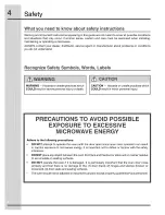 Preview for 4 page of Electrolux TINSEB493MRR2 Use & Care Manual