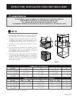 Preview for 9 page of Electrolux TINSEB504MRR0 Installation Instructions Manual