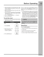 Preview for 13 page of Electrolux TINSLB003MRR0 Use & Care Manual