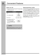 Preview for 26 page of Electrolux TINSLB003MRR0 Use & Care Manual