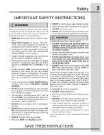 Preview for 3 page of Electrolux TINSLB024MRR0 Use & Care Manual