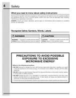 Preview for 4 page of Electrolux TINSLB024MRR0 Use & Care Manual