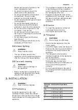 Preview for 5 page of Electrolux TK 137 User Manual