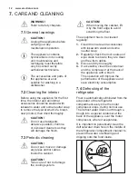 Preview for 12 page of Electrolux TK 137 User Manual