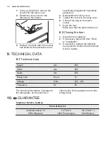 Preview for 16 page of Electrolux TK 137 User Manual