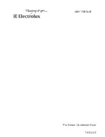 Electrolux TK SL5 E User Manual предпросмотр