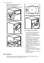 Preview for 56 page of Electrolux TK139 User Manual