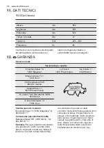 Preview for 58 page of Electrolux TK139 User Manual