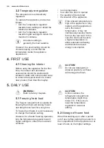 Preview for 64 page of Electrolux TK139 User Manual