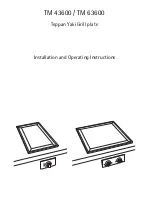 Electrolux TM 43600 Installation And Operating Instructions Manual предпросмотр