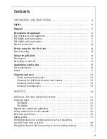 Preview for 3 page of Electrolux TM 43600 Installation And Operating Instructions Manual