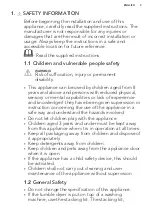 Preview for 2 page of Electrolux TP5080TW User Manual