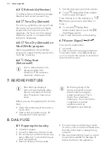 Preview for 10 page of Electrolux TP5080TW User Manual