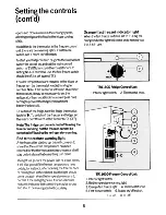 Preview for 6 page of Electrolux TR1074D User Handbook Manual