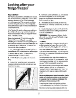 Preview for 15 page of Electrolux TR1074D User Handbook Manual