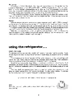 Preview for 4 page of Electrolux TR1110 Installation And Use Manual