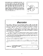 Preview for 11 page of Electrolux TR1110 Installation And Use Manual