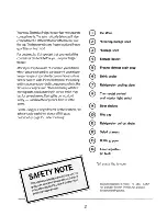 Preview for 2 page of Electrolux TR1125A User Handbook Manual