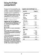 Preview for 6 page of Electrolux TR1168D User Handbook Manual