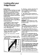 Preview for 14 page of Electrolux TR1168D User Handbook Manual