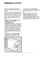 Preview for 5 page of Electrolux TR903 User Handbook Manual